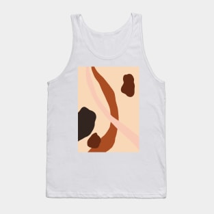 Abstract Earth Tones 3.3 Tank Top